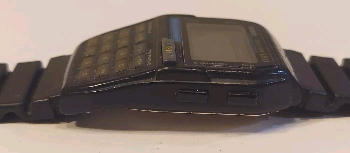 Casio Data Bank Dbc-150 1477 Calculator Illuminator Memory