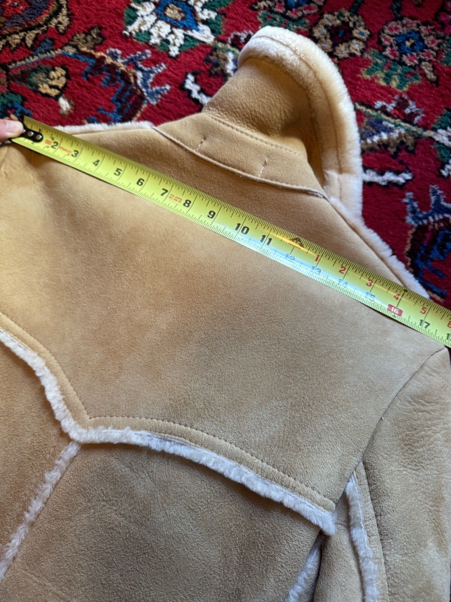 E*様 SAWYER OF NAPA Saks Fifth 限定 ムートンコート Sawyer of Napa Saks Fifth Avenue Shearling Coat 38 Mens Sheepskin