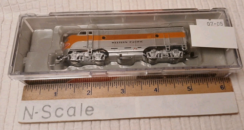 WESTERN PACIFIC EMD F3A Diesal Locomotive Rd# 803-Intermountain Railway NScale - Picture 9 of 11