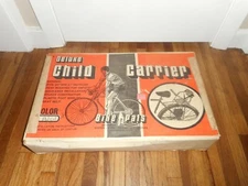 NOS Sealed Vintage Dorcy Deluxe Blue Bicycle Bike Child Carrier Seat Accessory