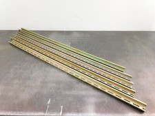 Lot of (5) Wurth Hutschiene WS35C  Din Rail Deep Rail Fits Allen Bradley 36-3/8"