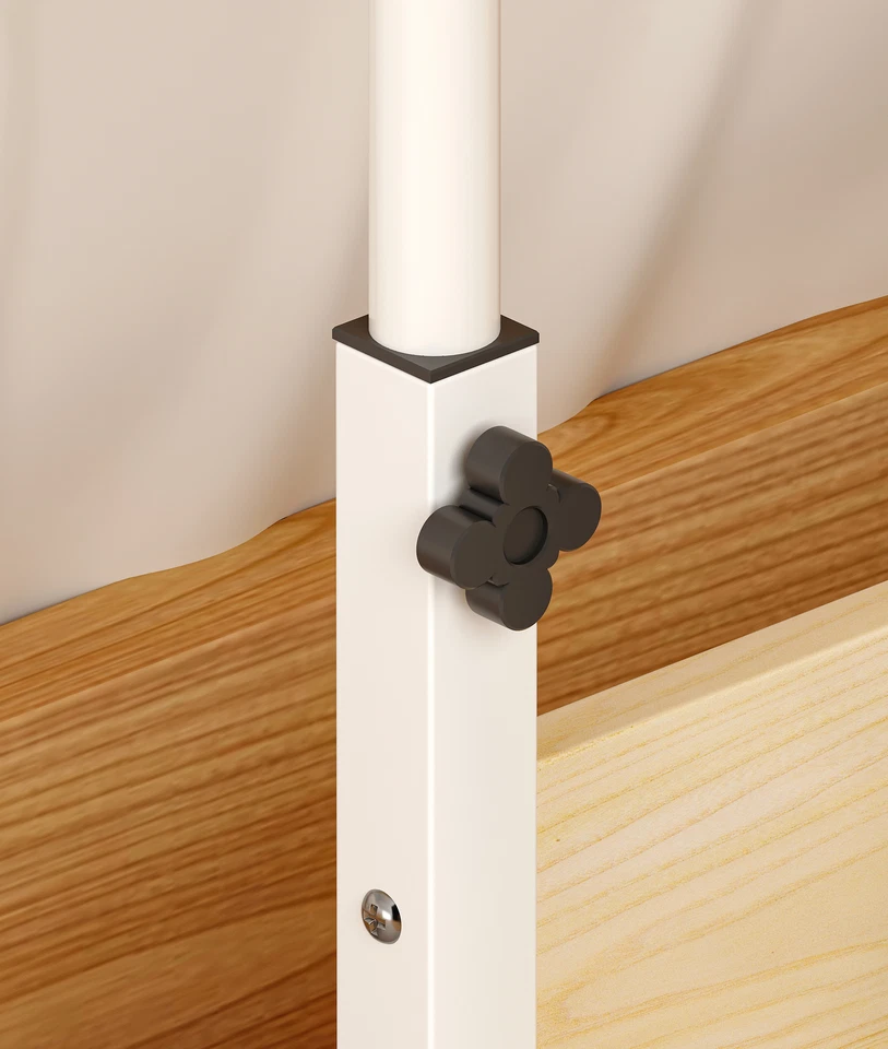 Over Bed Chair Table Hospital Aid Overbed Height & Angle Adjustable Laptop Tray - Image 4 of 4