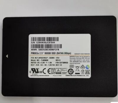 960GB SSD Samsung PM863a 2.5