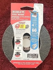 Diablo • Grinding & Polishing Flap Disc • Type 29 • 4.5" • 60 Ultra Course • New