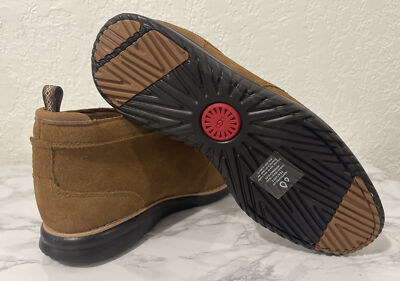 UGG Union Chukka Suede Lace Up Boots Chestnut 1120984 Men display picture 1
