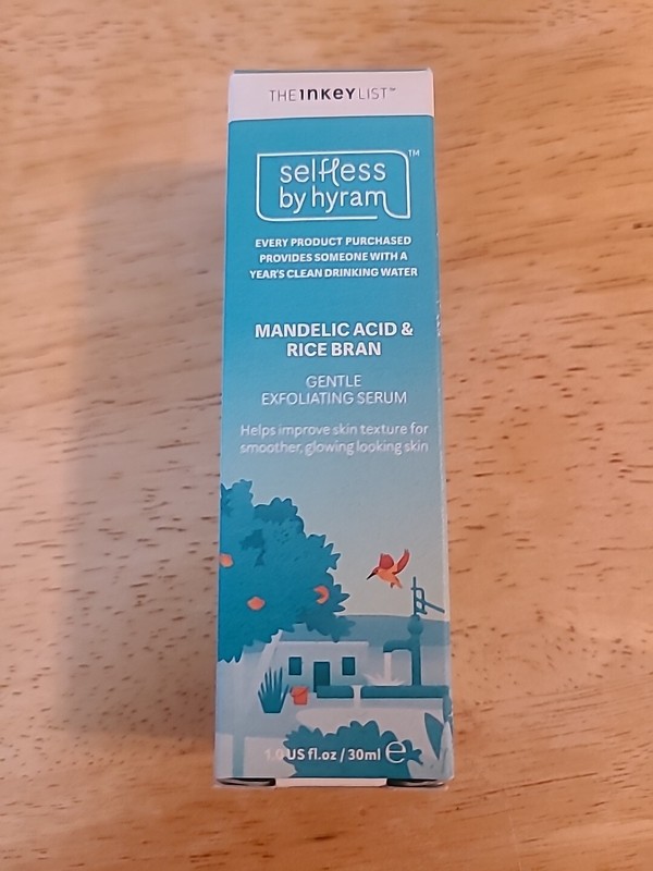 Selfless by Hyram Mandelic Acid & Rice Bran Gentle Exfoliating Serum - 1 fl oz