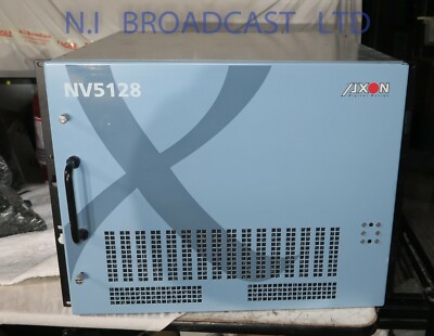 Axon Gras Valley NV5128 Router Matrix Frame 64x64 HDSDI Router mit 64 Port 422