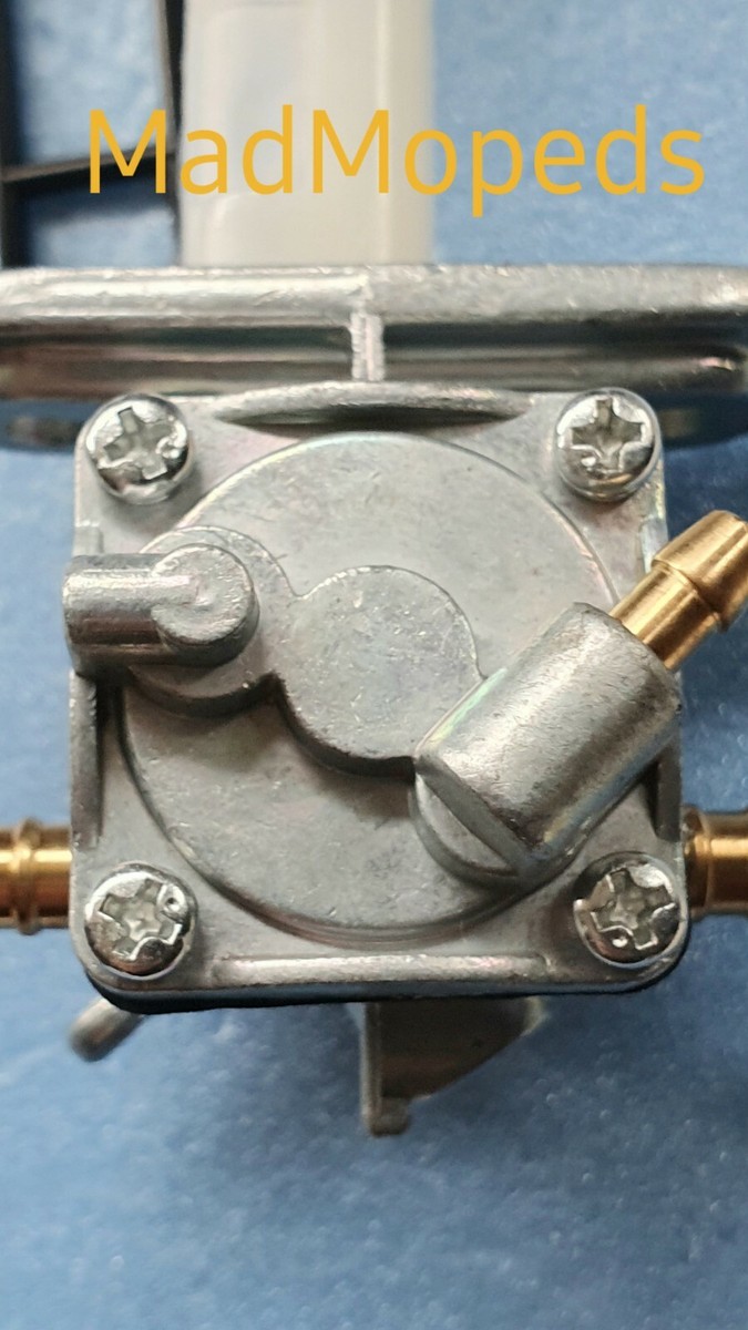 Fuel Petcock For Suzuki GT250 / GT500 – 2 Outlet Vacuum, Positions: On/Prime/Reserve
