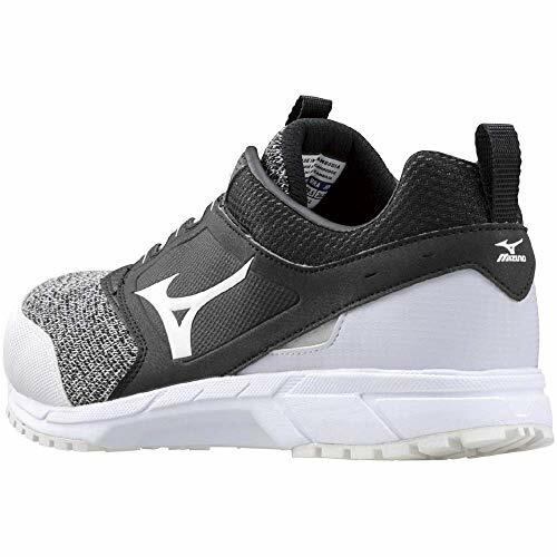 MIZUNO WORKING Safety Work Shoes Almighty ES31L WIDE Black White