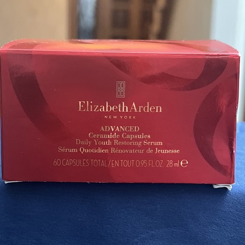 Ceramide Advanced by Elizabeth Arden Daily Youth Restoring Serum 60 Caps RedPack - Picture 2 of 11