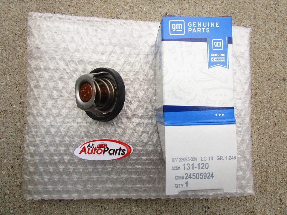 96-99 OLDSMOBILE LSS 3.8L MOTOR REFRIGERANTE TERMOSTATO CON JUNTA OEM NUEVO Foto 3 de 3