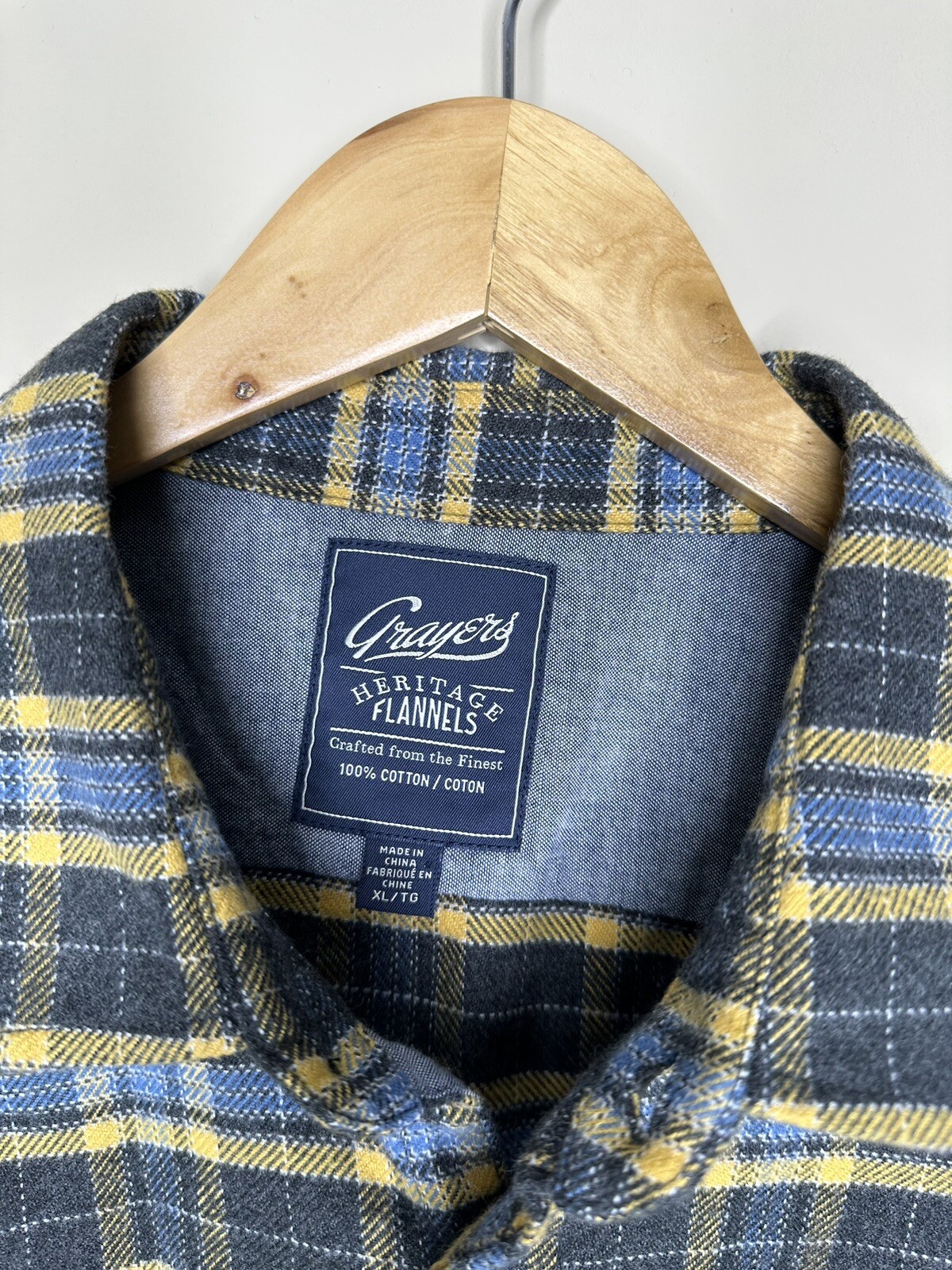 Grayers Flannel Button-Down Shirt - image 2