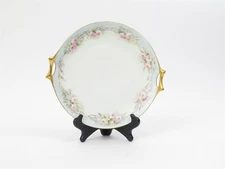 Beautiful Josephine HR Hutschenreuth Poreclain Double Handled Cake Plate 9 1/8"