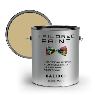 RAL1001 BEIGE SATIN SATIN uPVC Fenster & Tür 1K Pinsel oder Spray On