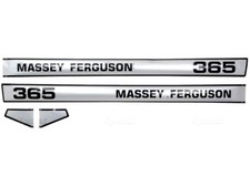 Autocollants Calandre Et Capot Pour Tracteur Massey Ferguson - Kit Complet - Neuf