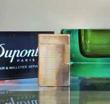 Genuine S.T. Dupont Line 1 Lighter in Gold