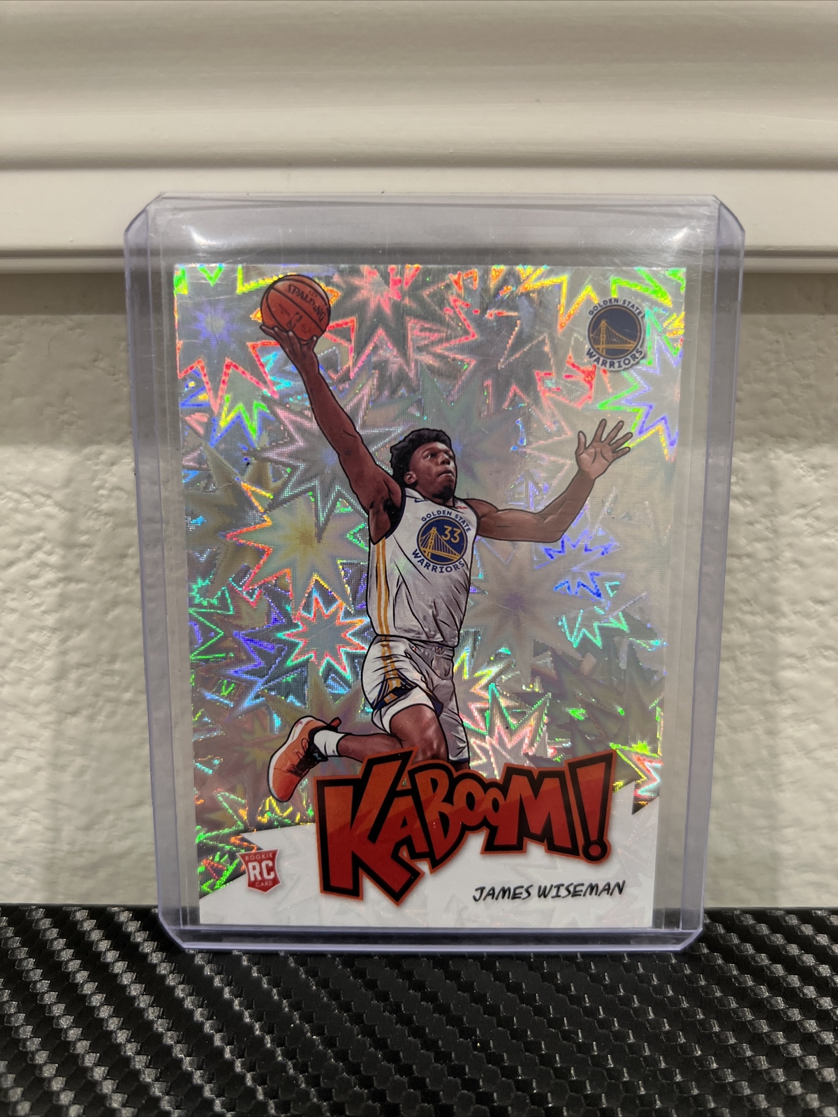 2020-21 Panini Crown Royale KABOOM! #22 James Wiseman Warriors RC Rookie