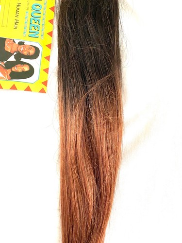 100% HUMAN HAIR- 16 and 18 inches STRAIGHT YAKI BULK - African Queen - Picture 17 of 22