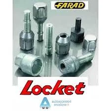 Per Fiat Stilo Wagon dal 2001>Kit Bulloni Antifurto Locket Farad Cerchi in Lega - Immagine 2 di 3
