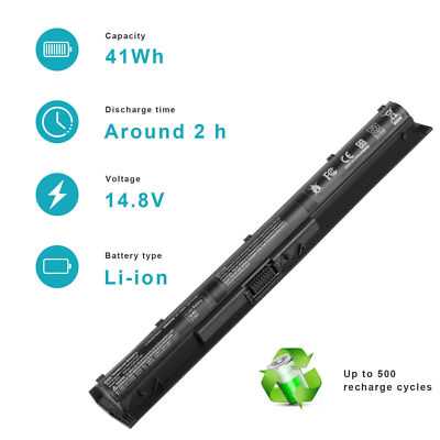 KI04 Battery for HP Pavilion 14 15 800010-421 800049-001 HSTNN-DB6T TPN-Q158 NEW