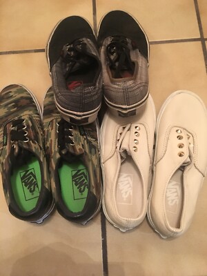 Vans Women's THREE pair for one low price lightly used, good