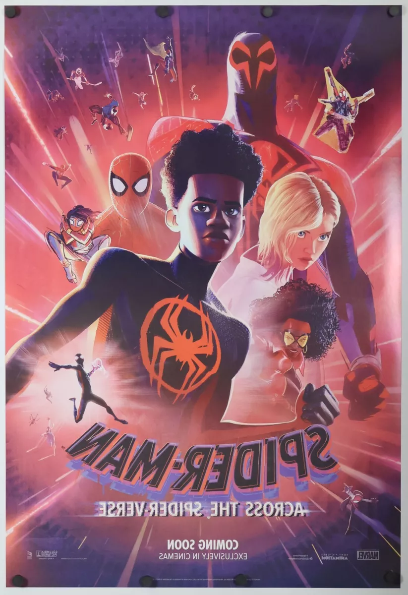 Spider-Man Across the Spider-Verse DS Theatrical Movie Poster