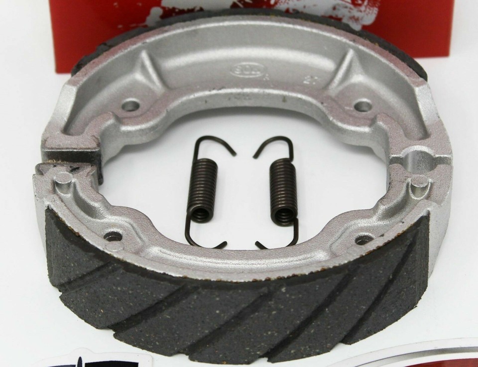 Hi-Caliber Grooved Rear Brake Shoes & Springs – Fits 1992-2013 Yamaha YFM 125 Grizzly