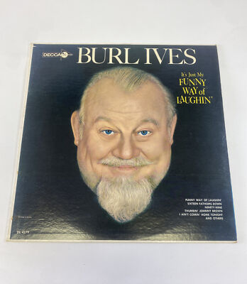 Burl Ives It's Just My Funny Way of Laughing EP Vinyl