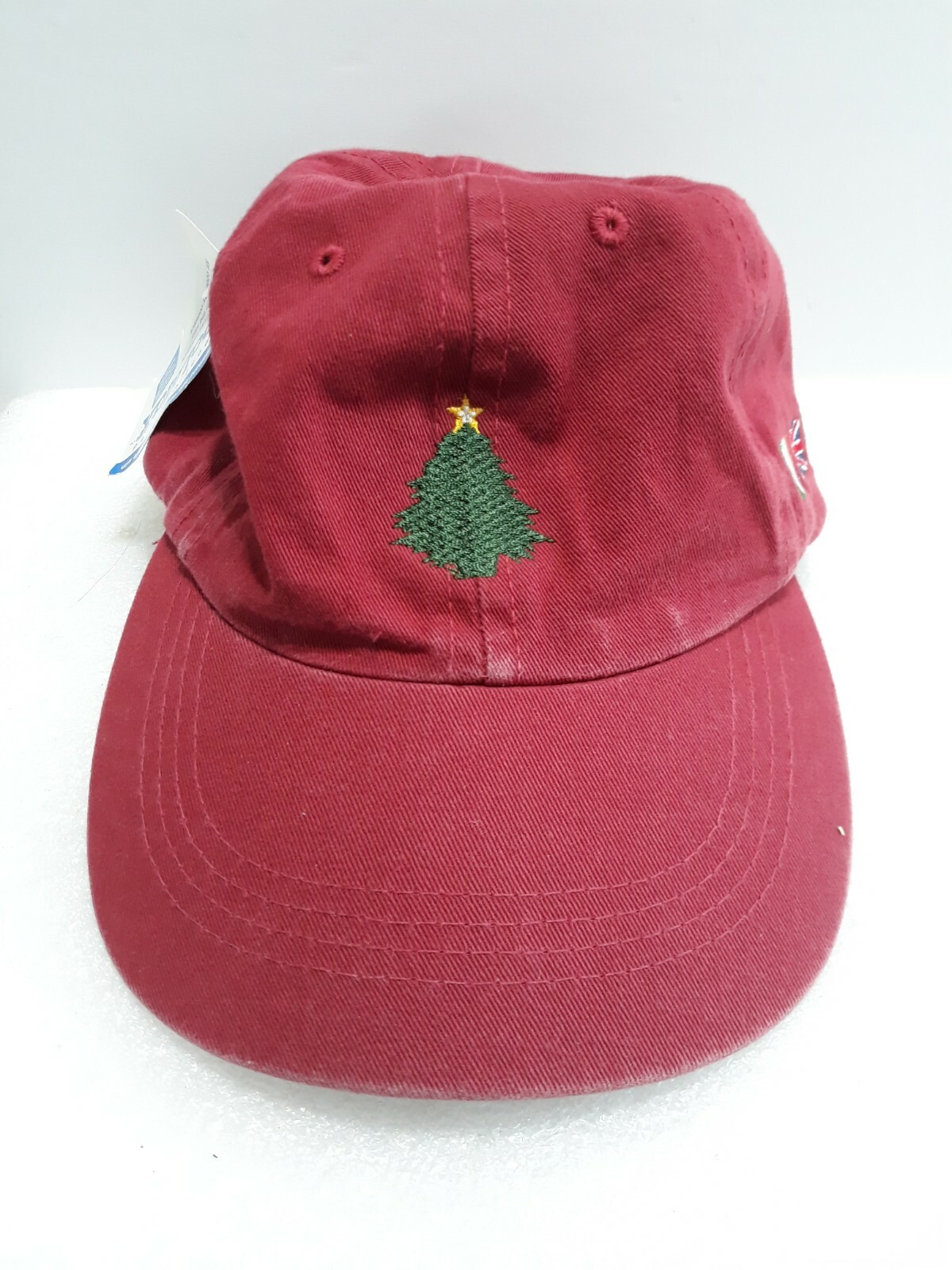 Red Christmas Tree Strapback Parrott 12-08-01 Ogilvie Hat