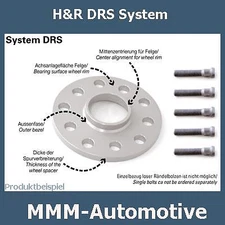 H&R SV 40mm 40245615 Mitsubishi Lancer (CAO/CAOW) Wheel Spacers Track Plates