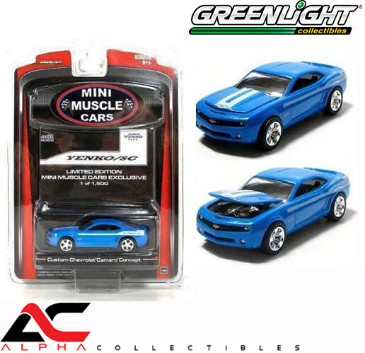 Miniatura - 1:64 - 1969 Chevrolet COPO Camaro ZL1 - Barrett-Jackson 6 - Greenlight - Carrinhos E