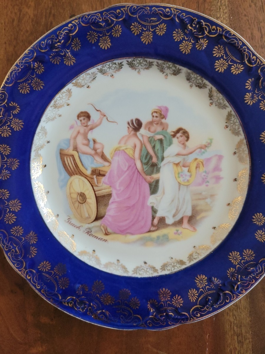 German KPM Decorative Porcelain Plate 7.25 inches | eBay