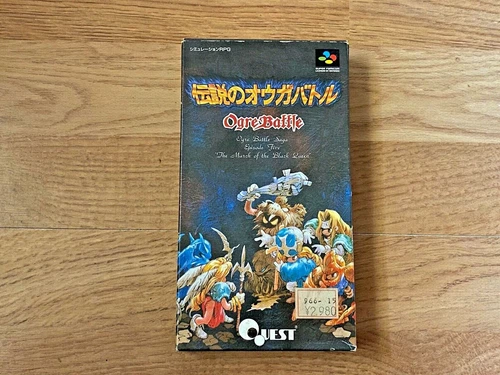 Densetsu no Ogre Battle The March of the Black Queen SUPER FAMICOM NTSC-J Japan