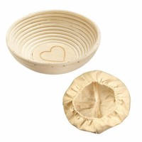 Westmark GäRköRbchen-Set, 2Tlg., GäRköRbchen Rund + Bezug, Mit Herz