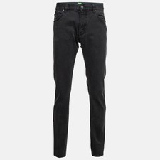 Boss By Hugo Boss Grey Denim Regular Fit Jeans L Waist 34"