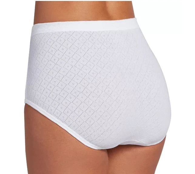 Paquete de 3 calzoncillos para mujer Jockey (VIOLET VEIL ASST) ropa interior clásica cómoda para respirar Foto 3 de 4