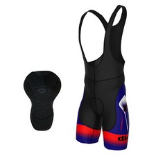 Didoo Men&rsquo;s Cycling Bib Shorts Cool Max Padded Leggings Professional Fit Biking
