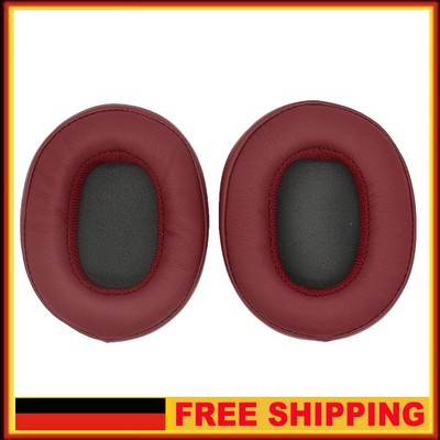Ersatz-Ohrpolster f��r Skullcandy Crusher 3.0 (Weinrote Proteinhaut)