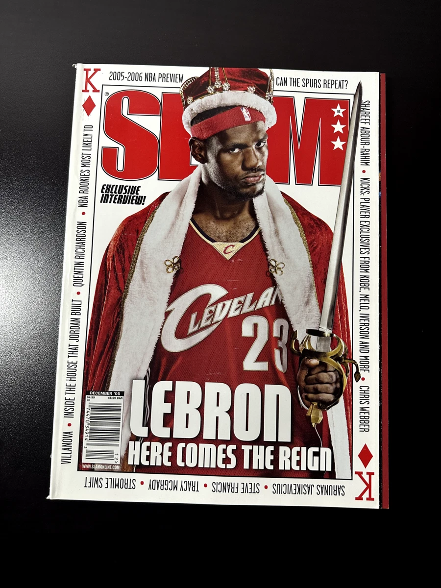 Slam Magazine April 2005 NO 86 Unstoppable. Big Takeover. NBA LeBron James