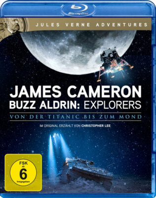 James Cameron & Buzz Aldrin: Explorers - Von der Titanic bis zum Mond BR NEU/OVP