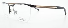 MOREL ÖGA Brille Herren 10054O 52-18 145 MD03 Steel Copper Brown Halfrim France