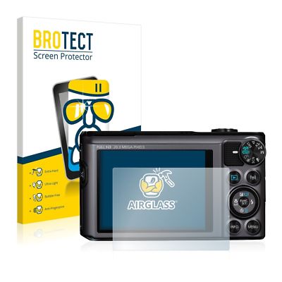 Canon Powershot SX720 HS, BROTECT  AirGlass  Premium Glass Screen Protector 