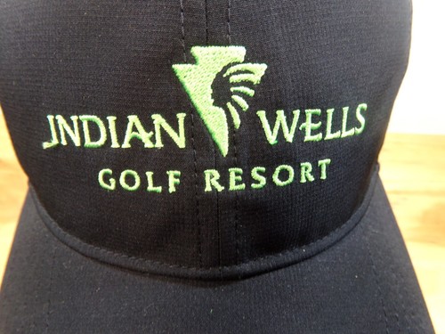Under Armour Cap Hat Indian Wells Golf Resort Adjustable Strap New Black - Picture 2 of 10