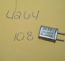 Vintage Scanner Radio Crystal - 42.64 MHz / 10.8 iF / HC-25/U