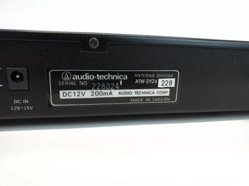Audio-Technica ATW-D12a Diversity VHF Antenna Distribution System - Picture 4 of 6