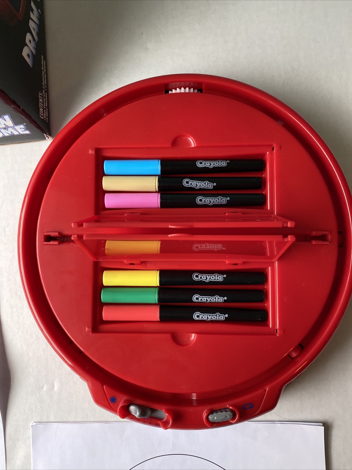 Crayola Color Explosion Glow Dome Motorized Draw Glow Spin | eBay