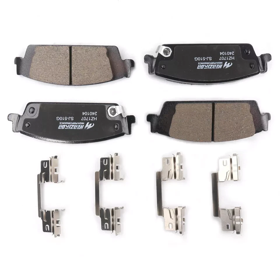 Pastillas de freno delanteras y traseras de cerámica para Chevrolet Silverado Sierra 1500 2014-2018 Foto 4 de 4