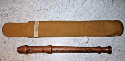 Sopran C-Blockflöte aus BUBINGAHOLZ von der Marke KÜNG (Schweiz)