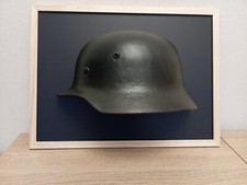 German WW2 era half helmet M35- wall plaque - wall art - plastic replica