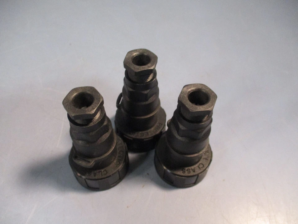 LOT OF (3) BULGIN CIRCULAR CONNECTOR PLUG 6-PIN PX0739-P - Image 3 of 3